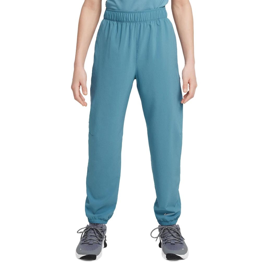 Pants Nike Full Length Pants Dri Fit Smoke Blue Teenagers