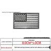 Embroidered Velcro US Flag Patch - Multicolor Stars and Stripes (Left & Right)