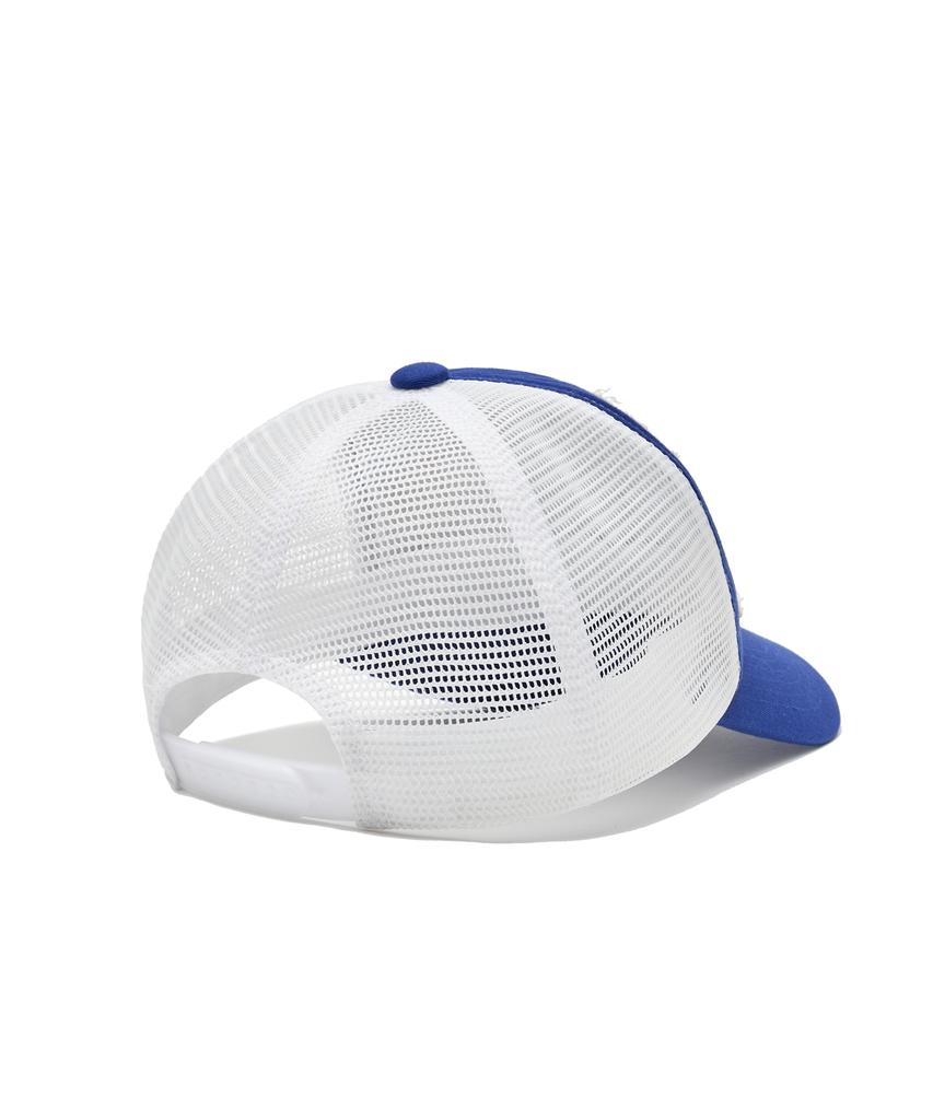 PHYPS MOTORCYCLE Riding Bear Mesh Ball Cap Blue