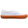 Vans Authentic Low Top Skate Shoes Unisex Sneakers White Orange VN0A5KRDAVE