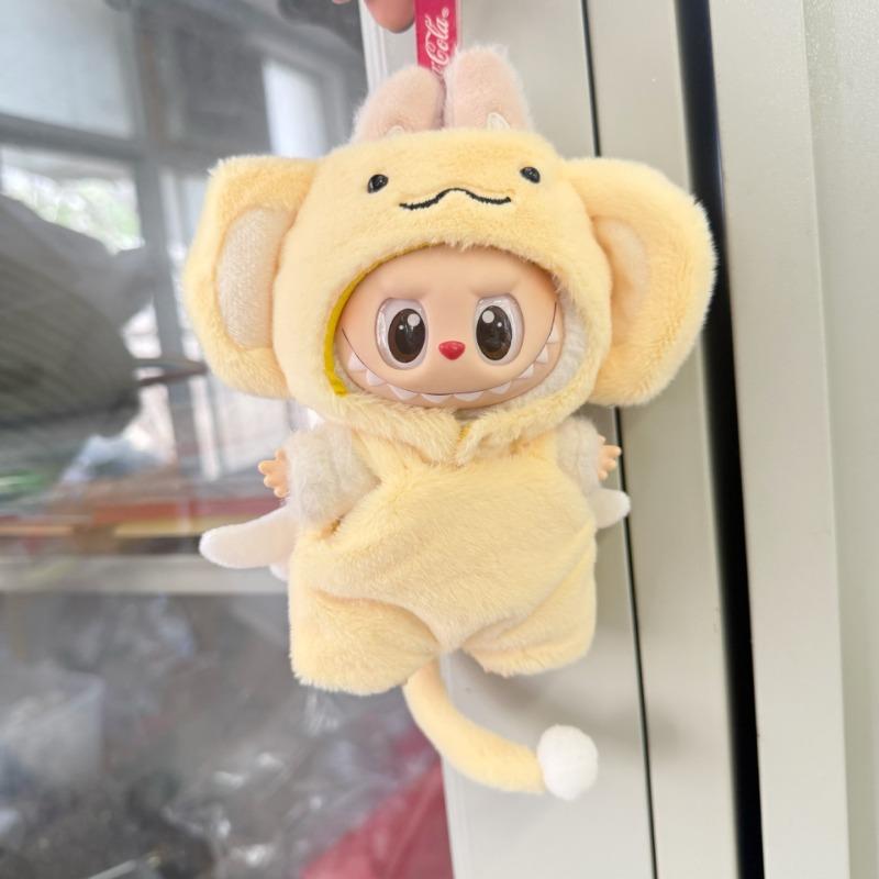 For Labubu Doll Hand-made Mermaid Suit One or Two Generation Blind Box LABUBU Woven Dress New Style