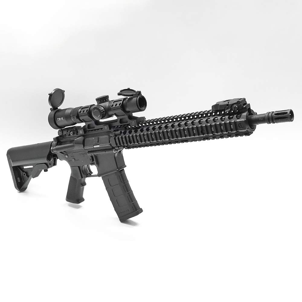 Dobrý produkt, držák puškohledu Super Precision, dlouhý typ, kompatibilní s 20mm lištou, kovový, černý, pro puškohled 1 [typ GEISSELE] (kompatibilní průměr palce/30 mm)