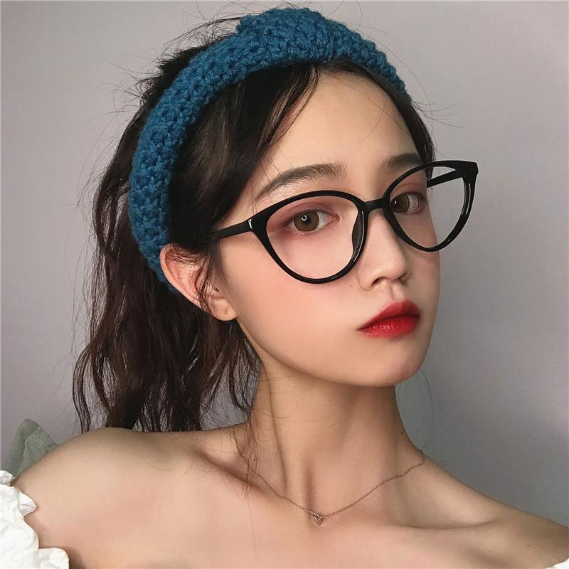 

Retro Cat Eye Sunglasses Women S Polygonal Frame Plain Glasses Men S Brown Sunglasses Frame Glasses flat light чорний