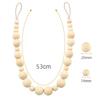 Bead Curtain Hangers 2 Pieces Curtain Finishing Sturdy Wooden Bead Construction Easy Curtain Changes For Indoor And Outdoor Use
