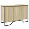 VidaXL Armoire lavabo de salle de bain chêne sonoma 91x35x60 cm, placard lavabo de salle de bain, meubles de salle de bain, 848660