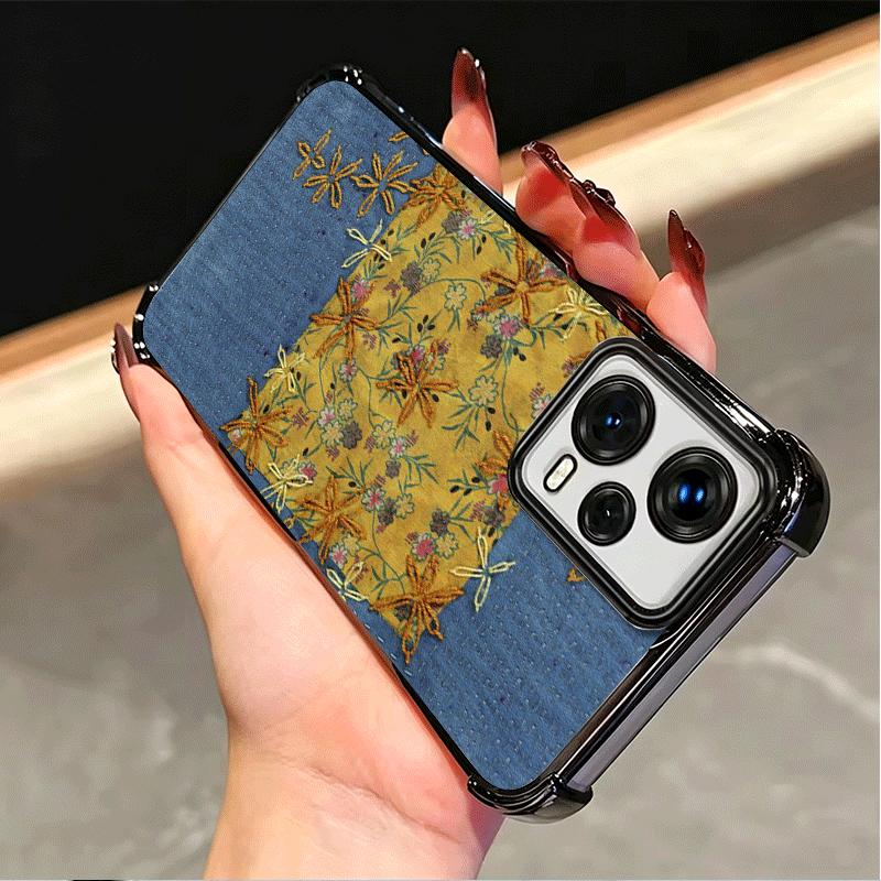 Retro Denim Pattern Soft Phone Case For Xiaomi Poco X7 X8 Pro Max X6 X5 X3 F8 Ultra F7 M8 M7 M5S Redmi 15C 15A 15 14C 13C 12C 13