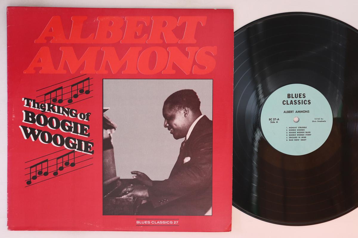 

LP Record ALBERT AMMONS King Of Boogie Woogie BC27 BLUES CLASSICS 1981 US Jazz Used