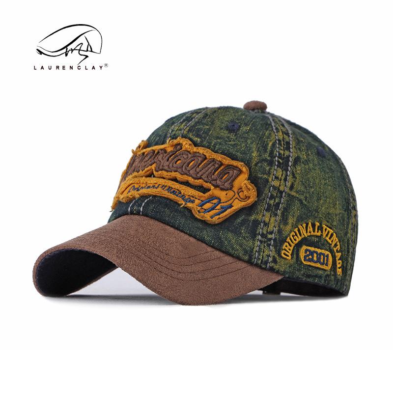

Washed cotton cowboy baseball hat men s and women s spring and summer outdoor sports hat sunscreen sunshade sun hat cap average size чорний