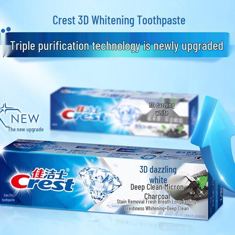 

Crest 3D White Micro-Charcoal Toothpaste