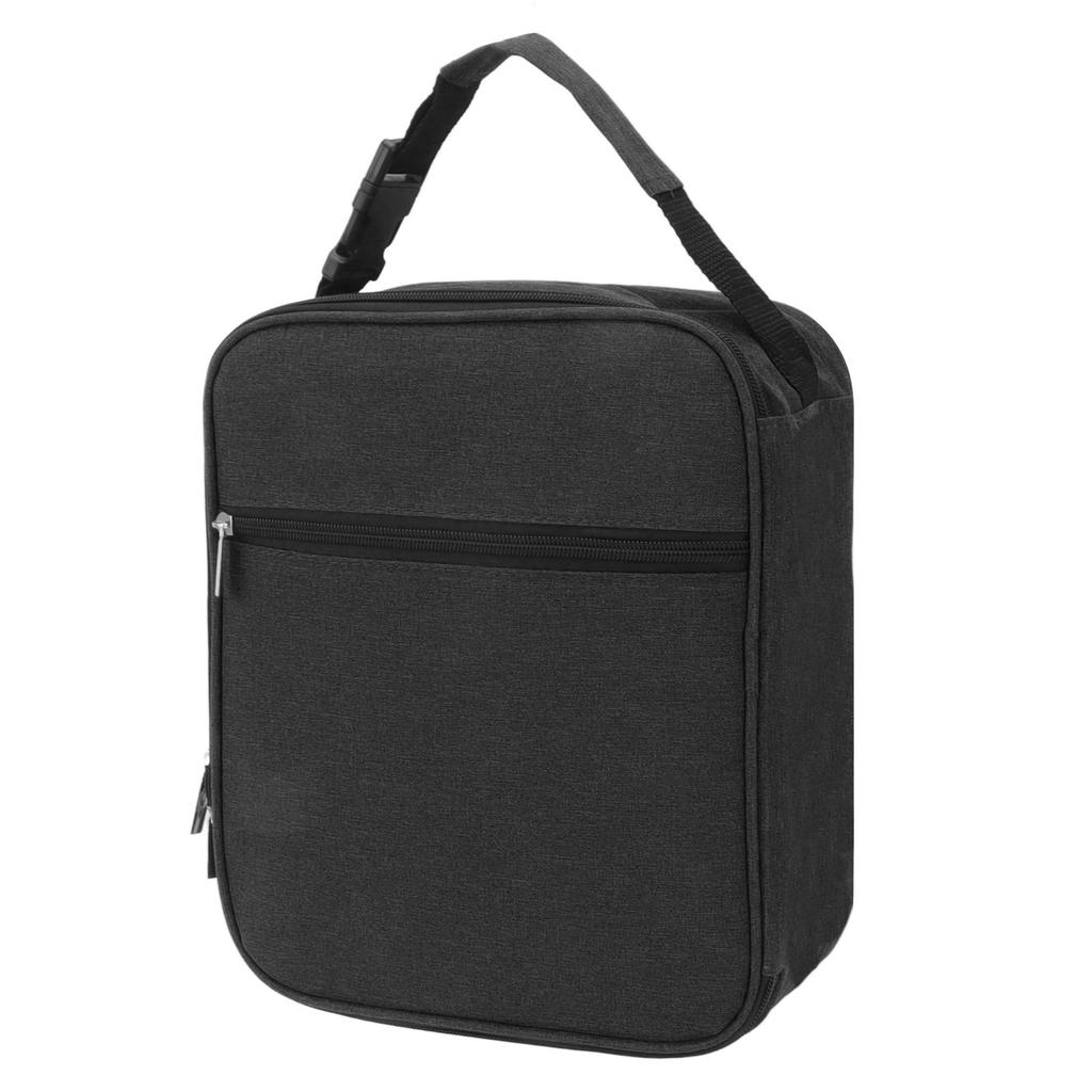 6L Insulated Lunch Bag  Leakproof Lining Portable Handle Zippered Lunch Bag Picnic Box Bag For Outdoor Camping Beach