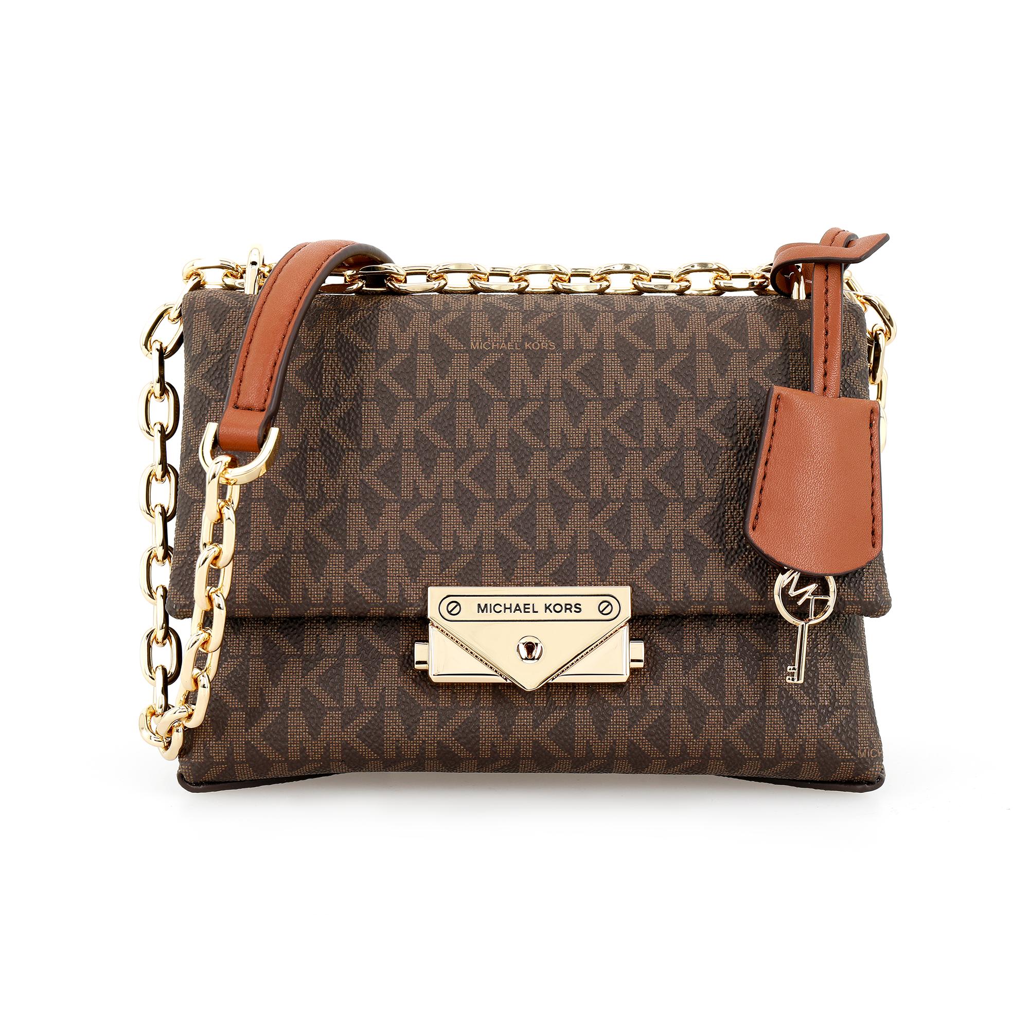 

Michael Kors Mk Cece 18 Classic Monogram Flap Crossbody Bag Women bags Brown 35F2G0EC5B-200 Basic Set (Bag+Dust Bag)