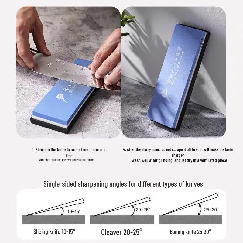 Shibazuo Double-Sided White Corundum Sharpening Stone
