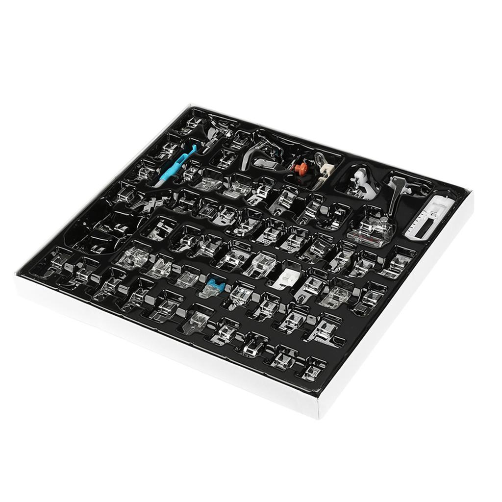 62PCS Household Multifunctional Sewing Machine Parts Press Foot Sew Machine Accessories Kit Set