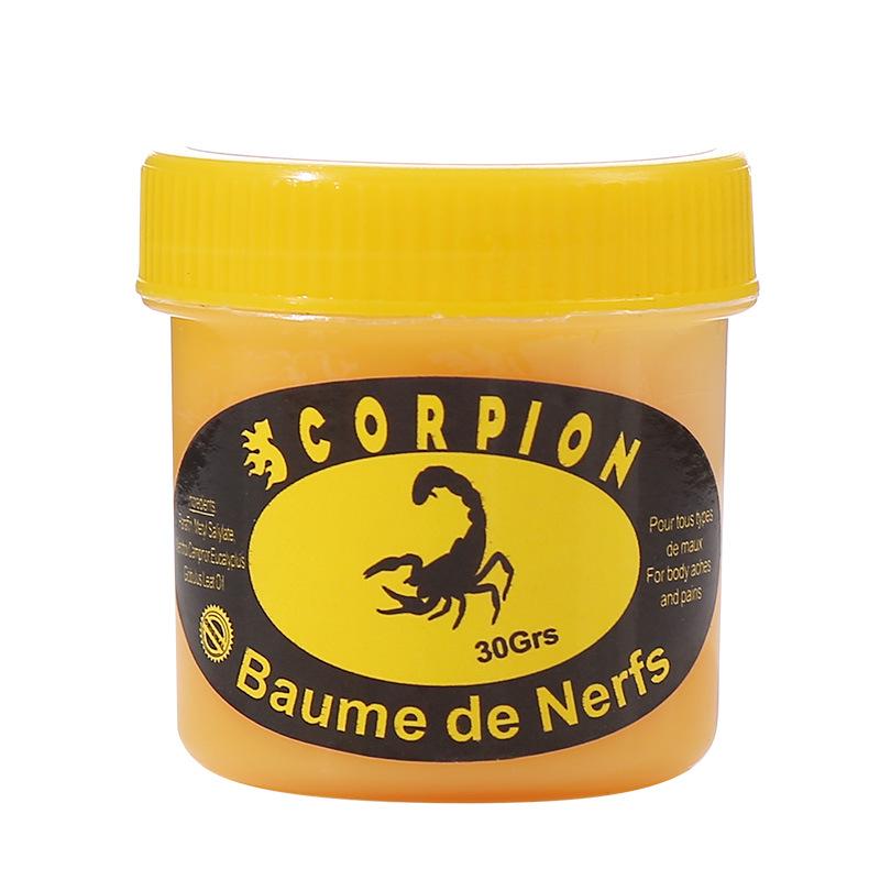 Peppermint Scorpion Ointment: 30g, 60g, 100g - Tiger Balm Cooling Oil for Refreshment and Alertness, Ideal for Travel.