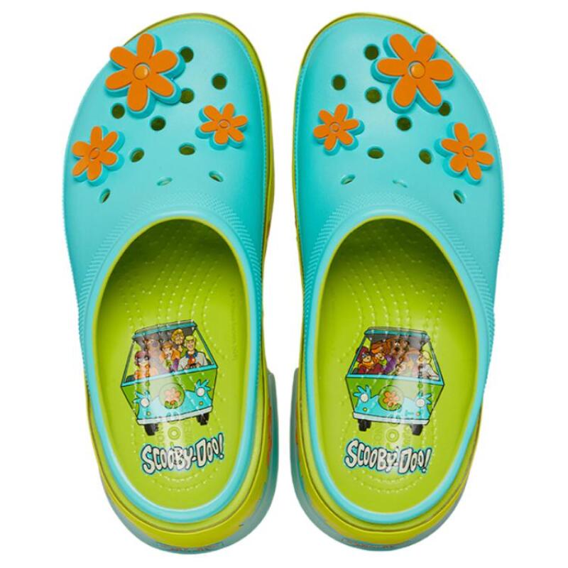 Crocs Comfortable and Versatile Hole Shoes Women's Teal