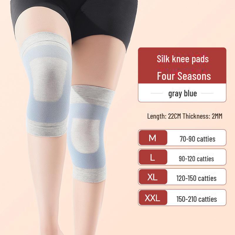 

Breathable Non-Slip Knee Pads for Spring & Summer - Warm, Cold-Proof, 3D Woven, Seamless Design M