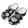 Unisex Color Print EVA Garden Clogs Soft Lightweight Breathable Slip On Shoes Beach Pool Bathroom Home Outdoor Sandals