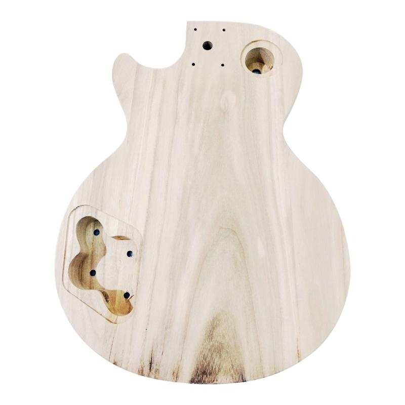 

Unfinished Handcrafted Guitar Body Maple Wood Electric Guitar Body Guitar Barrel Replacement Parts Guitar DIY Accessory 1