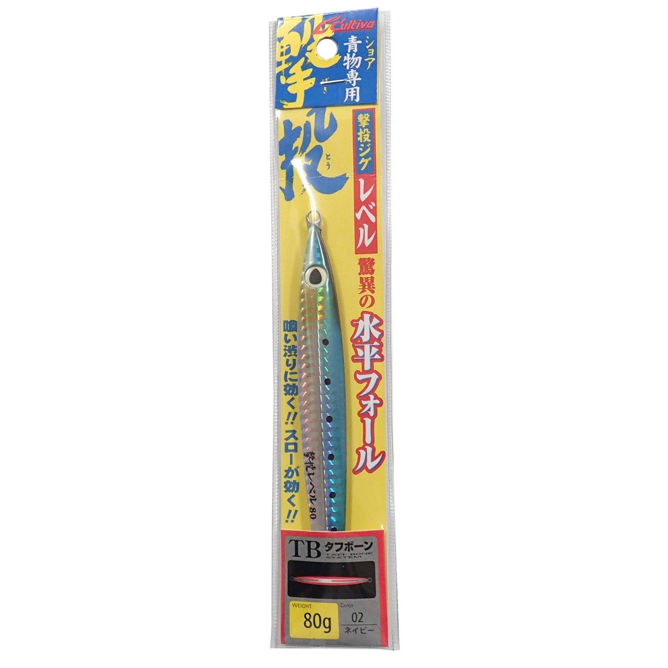 OWNER Металлическая джиг-приманка GJL-80 Shooting Jig Уровень 80г Темно-синий 80g