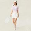 Li-Ning Versatile Comfortable Soft Loose Short Sleeve T-Shirt Women tops Light-Pink AHSW852-2