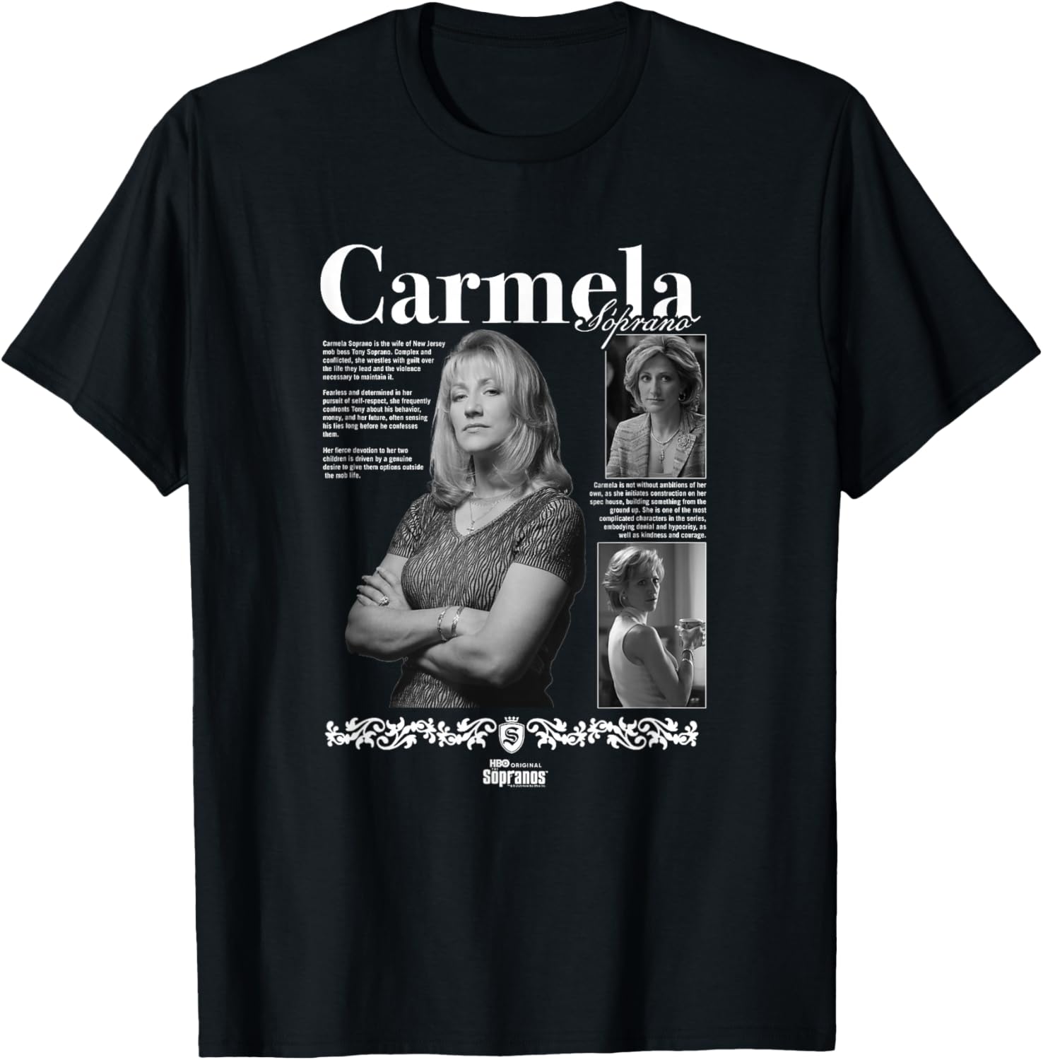The Sopranos Carmela Officially Licensed T-Shirt S разноцветный