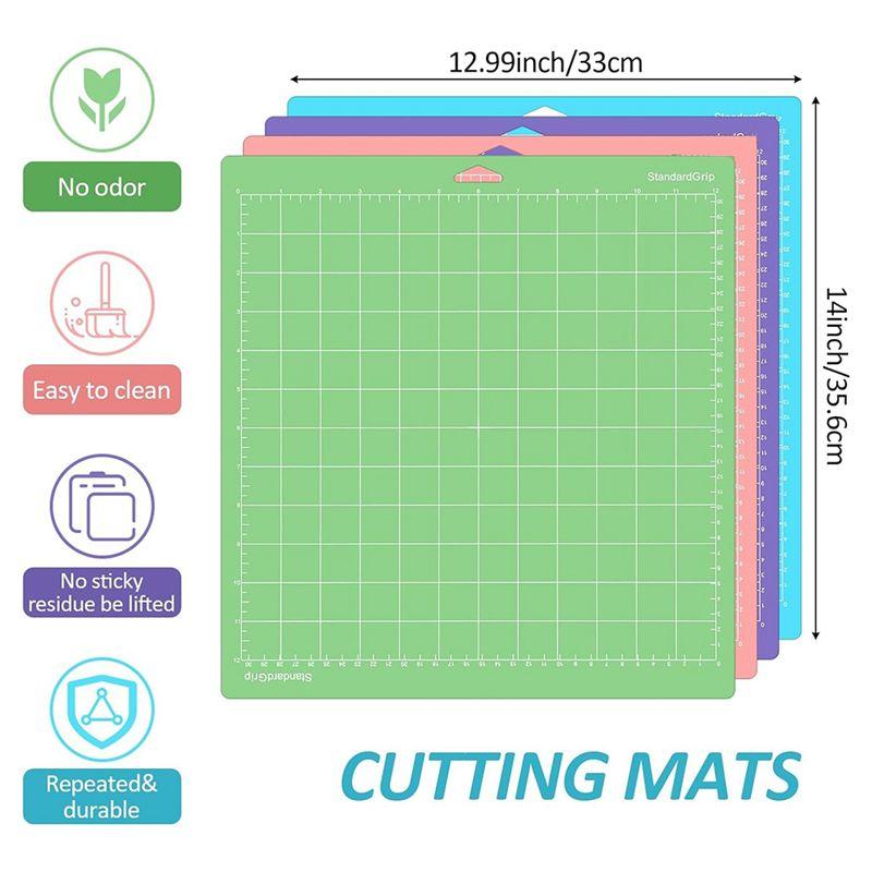 Aug. 10 Pack Cutting Mats -12X12inch Cutting Mats Accessories - Mats For Explore Air 2/ Maker 2/3