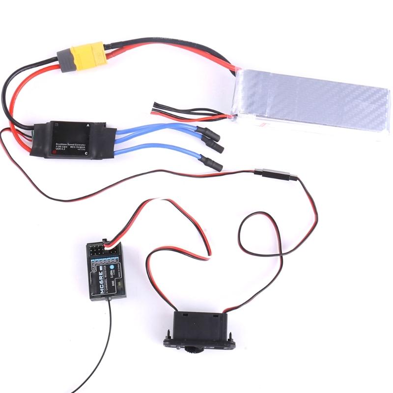 Przełączniki TOC ze zdalnym sterowaniem, przedłużacz kabla Futaba Style ze wskaźnikami LED do samochodów ciężarowych, gąsienicowych, buggy, złączy