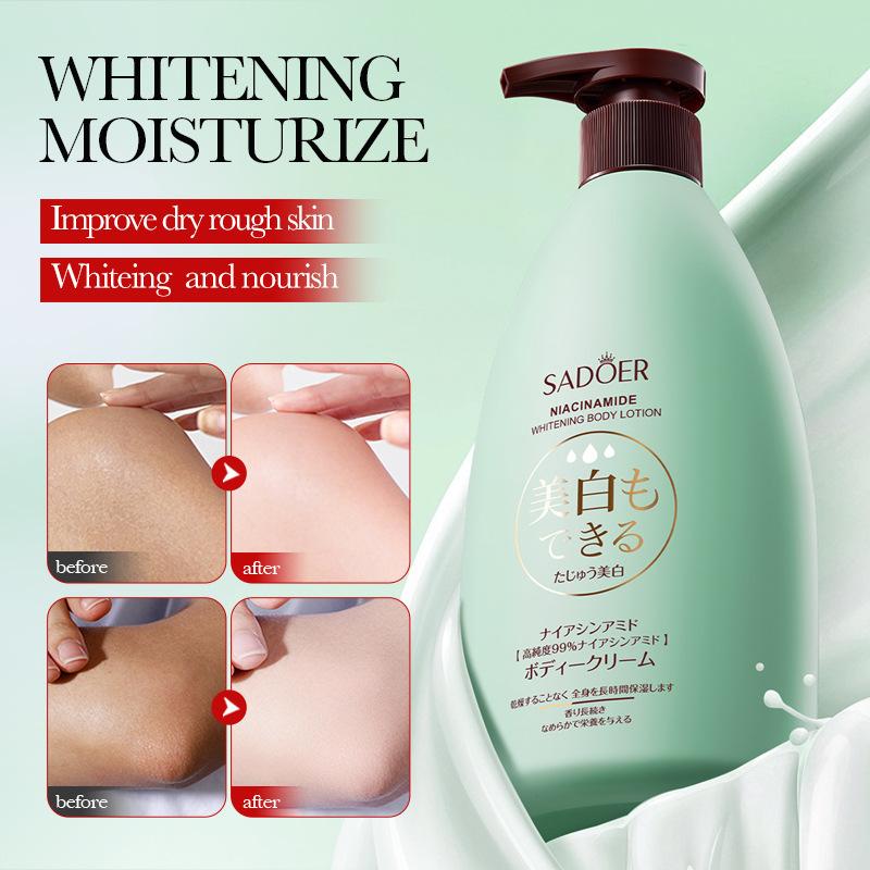 Niacinamide Whitening Body Lotion 500g Brightening Skin Body Cream Skin Care Products