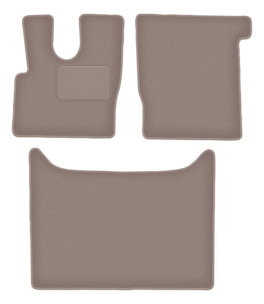 Béžové přední rohože pro: Daf XF 106 Automatický (2017)