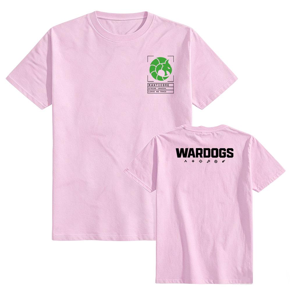 WARDOGS MANTICORE GREEN VALKYRA RED LONESTAR BLUE T-shirt Short Sleeve Summer O-neck Unisex Streetwear Graphic Print Merch Tees