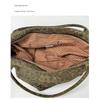 Women Leopard Print Large Capacity Canvas Tote Bag for Daily Casual Use