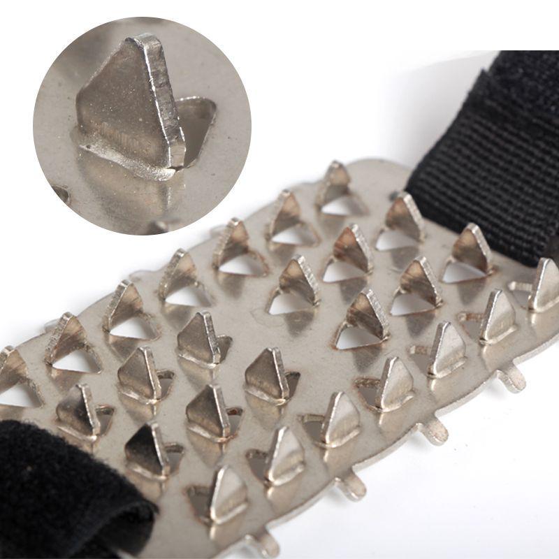 Unisex 26-Tooth Anti-Slip Ice Cleats for Snow and Ice with Lightweight Shoe Spikes