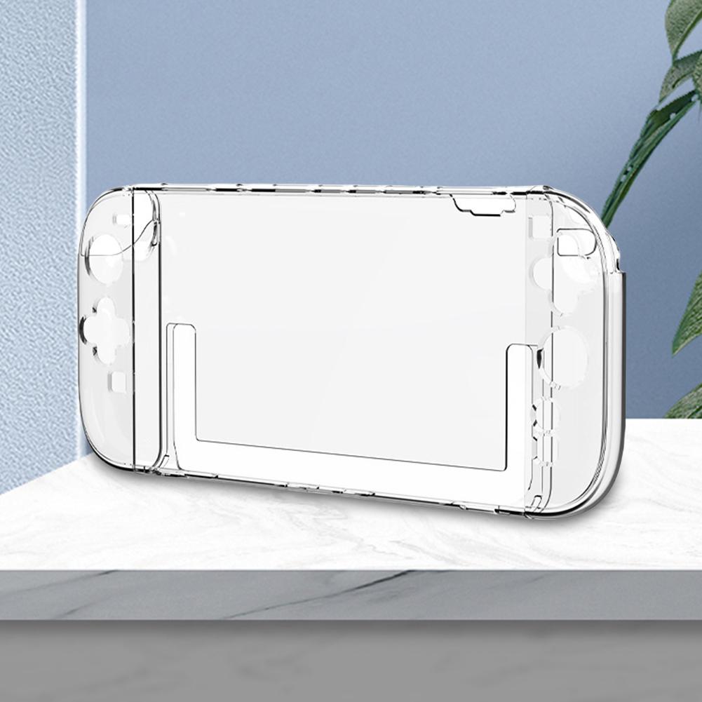 For Nintendo for Switch 2 Detachable PC Transparent Case Shell Shockproof Clear Protector Anti-Scratch Protection Skin Anti-Drop