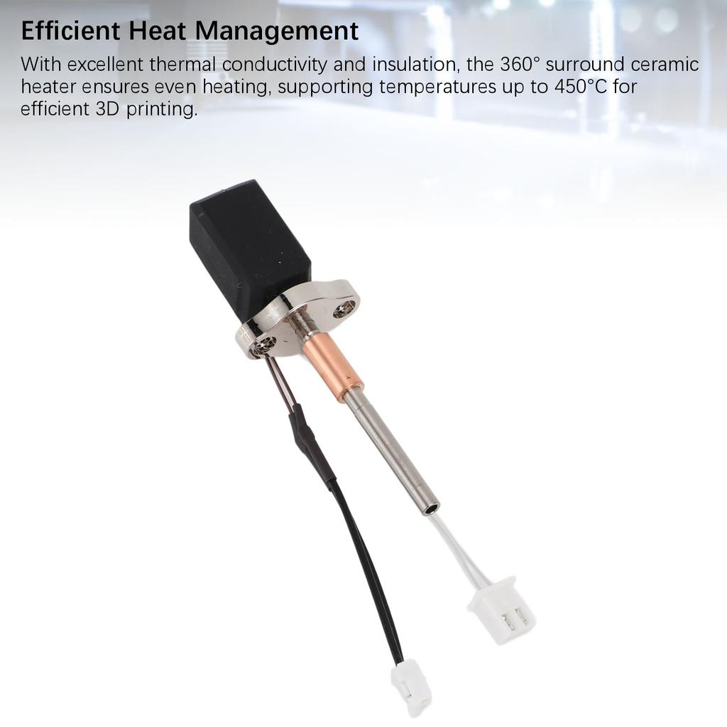 Ceramic Heating Block Hotend Kit with Quick Swap Nozzle High Temperature Proof High Speed Hot End