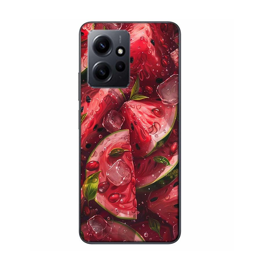 Watermelon Summer Fruit Phone Case For Redmi 12 13C 12C 15C 9 10 10C Note 13 Pro Plus 14 15 Pro 9T 9C 9A TPU Soft Cover Clear Ce