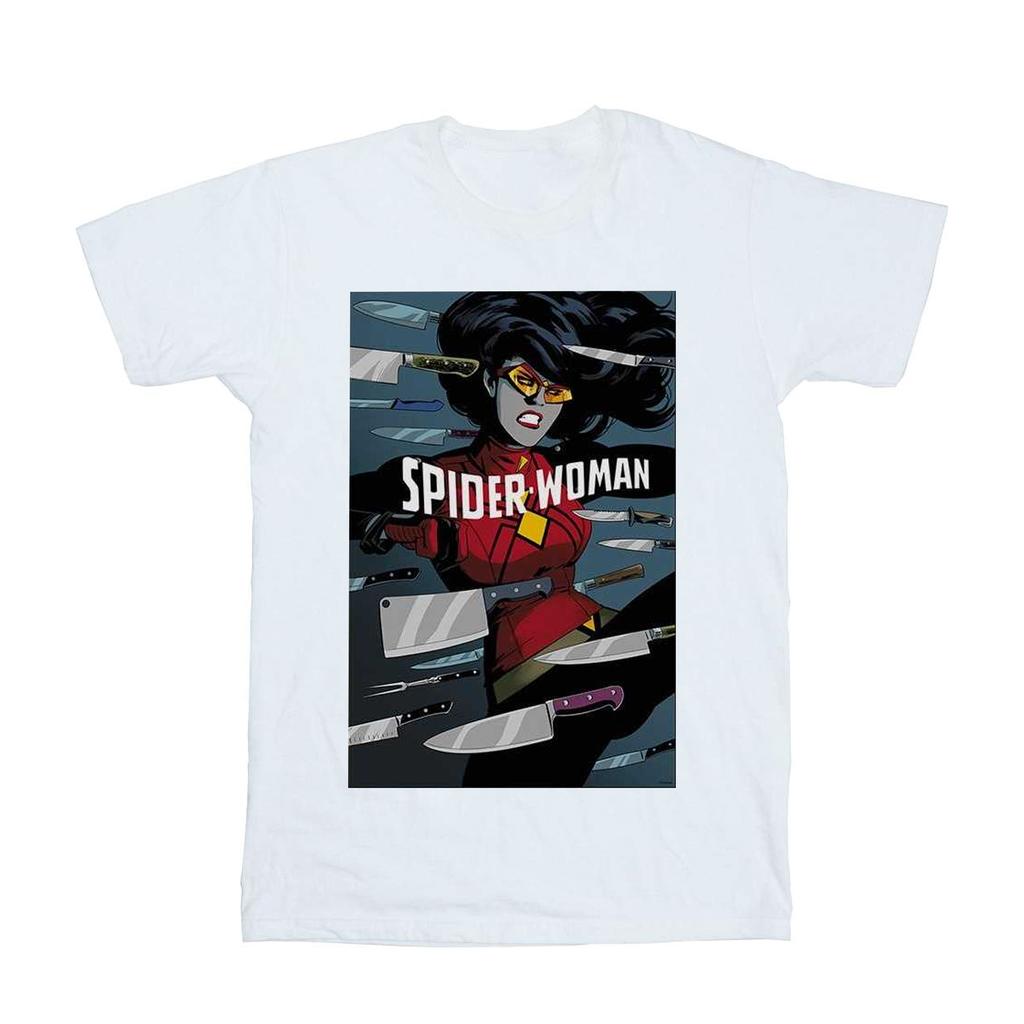Marvel Mens Spider-Woman Cover T-Shirt