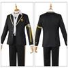 Twisted Wonderland Jack Howl Cosplay Savanaclaw Dorm Uniform Size [Angel Moon] Costume, (Men's M)