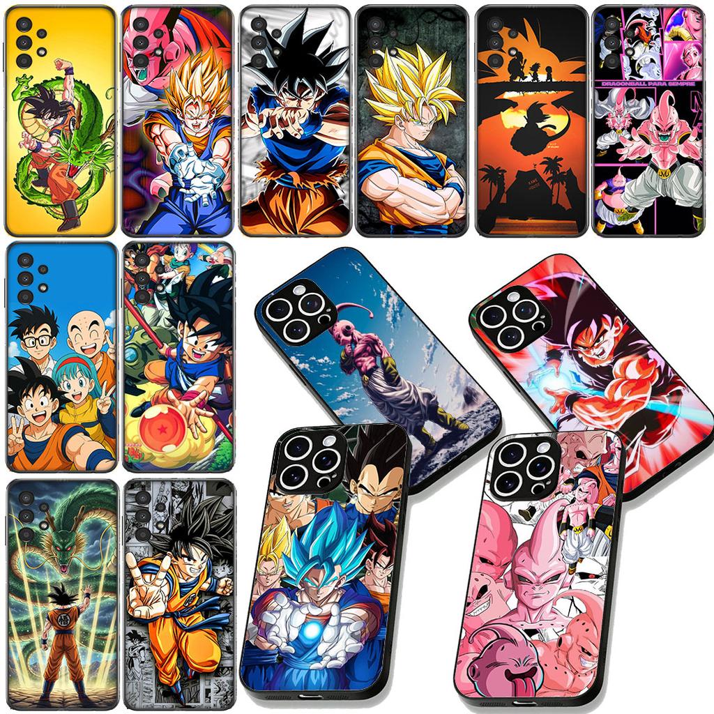 Super Majin Buu Dragons Gokus Balls Phone Cover for Samsung Galaxy S22 S21 S20 FE Ultra Plus A35 A36 A37 A33 A34 A04 A71 Case