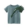 Unisex Baby T-Shirt Cotton Cute Cartoon  Print Tops For 1-7 Years Old