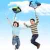 10pcs Colorful Tangle-Free Parachute Toy Set for Youngsters Durable,Outdoor Flying Toys In Assorted Colors Black,Red,Blue,Green,Yellow,Orange,Pink