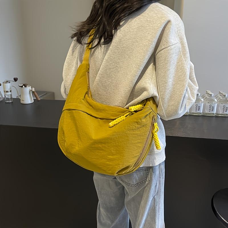 Elegant|Lightweight Lightweight, Elegant Women’s Nylon Crossbody Bag | Large Capacity, Adjustable & Foldable Strap