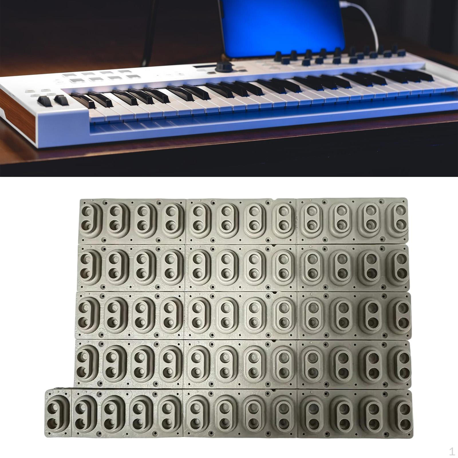 

Set of 5 Conductive Strips for Keyboards, Button Mounting, Repair Accessories 12 And 13 Key