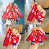 Adorable 2024 Paris Mascot Frigee Keychain Silicone Souvenir Perfect For Gifts