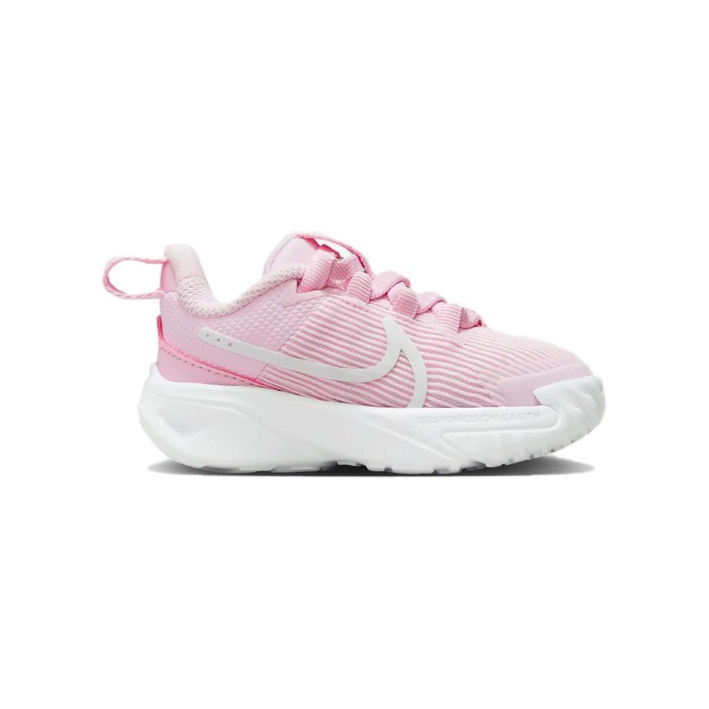 Nike Star Runner 4 TD Pink Foam Baby Sneakers White Summit-White DX7616-602