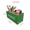 Customizable Model Shipping Container Pen Holder Artistic Storage Box Present Idea For Workspace Supplies And Stationery