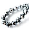High Purity Terahertz Ore Star Cut 100 Sides Bracelet 8mm Inner Diameter 20cm [GOLD STONE] Approx.