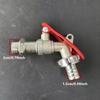 1Pc 1/2 Inch Zinc Alloy Faucet Garden Bibcock Outdoor Lockable Water Tank Connector Industrial Home Irrigation Replacement Tool