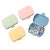 1PC Portable 6-grid Pill Box Drug Storage Box One-week Pill Box Sub-packing Box Small Pill Box Portable Pill Box