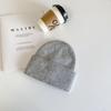 Korean Style Thickened Knit Hats for Women, Ear Protection, Large Fit, Face-Slimming, Warm, In Stock