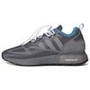 Originals ZX 2K Boost Mesh Gewebt Klassisch Rutschfest Langlebig Low-Top Lifestyle Schuhe Unisex Sneaker Grau H05558